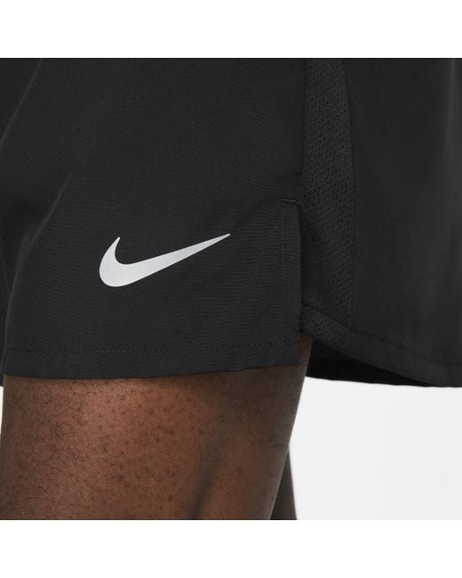 Nike Black Challenger Dri-fit 5" Brief-lined Running Shorts for men