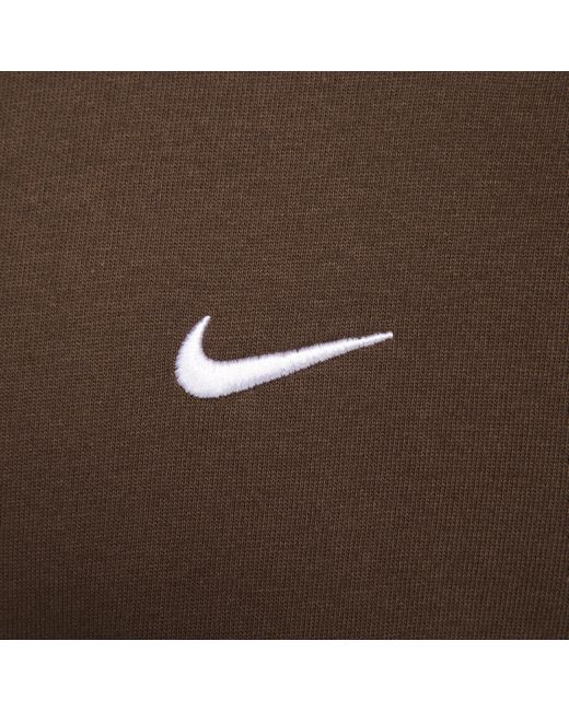 T-shirt con swoosh x jacquemus di Nike in Brown