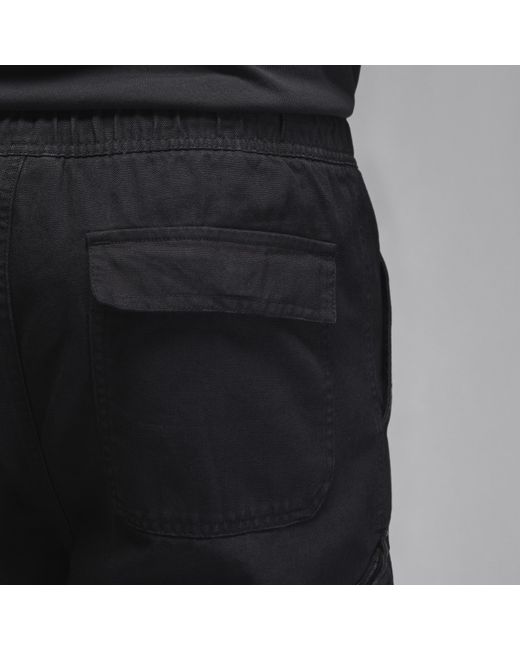 Nike Black Essentials Chicago Washed Pants for men