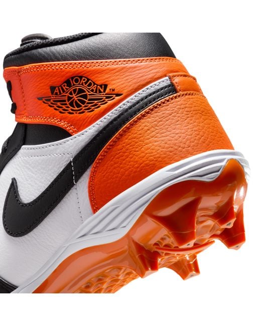 Nike Blue 1 Mid Td Football Cleat for men