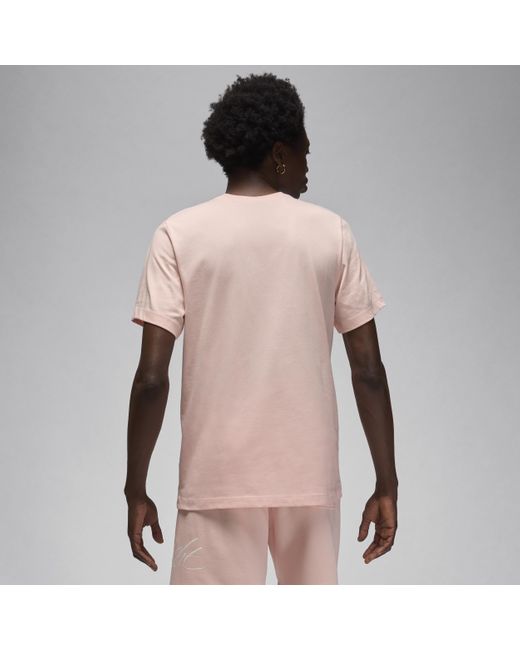 T-shirt jordan brand di Nike in Pink da Uomo