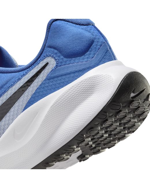 Nike Blue Revolution 7 Road Running Shoes (extra Wide) for men