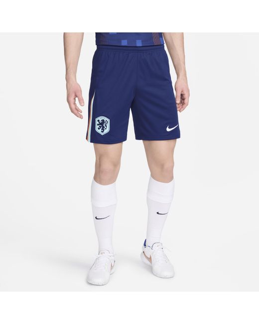 Shorts da calcio replica dri-fit olanda 2024 stadium da uomo di Nike in Blue da Uomo