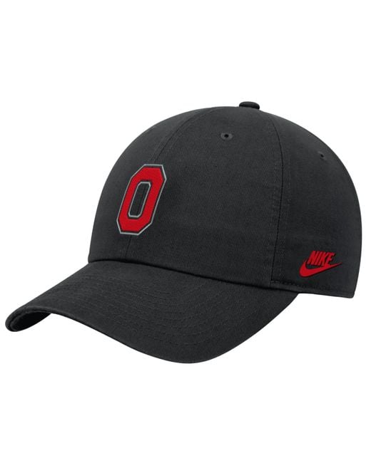Nike Black Ohio State College Adjustable Cap
