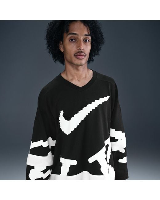 Nike Sportswear Club Hockey Jersey in Black for Men | Lyst