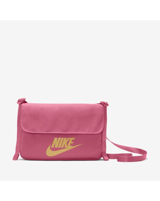 Nike Sportswear Futura 365 Crossbody Bag in Pink - Lyst