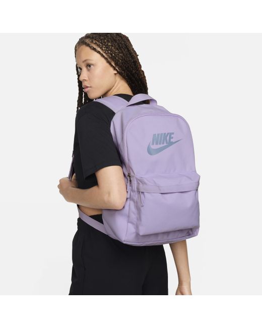 Nike Purple Heritage Backpack (25l)