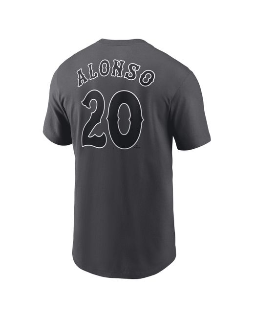 Nike Gray Pete Alonso New York Mets City Connect Fuse Mlb T-shirt for men