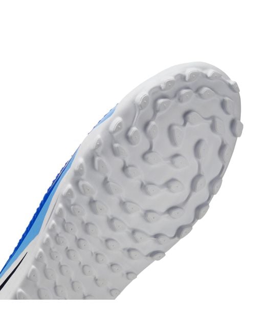 Nike Blue Phantom 6 Low Academy Turf Soccer Shoes for men