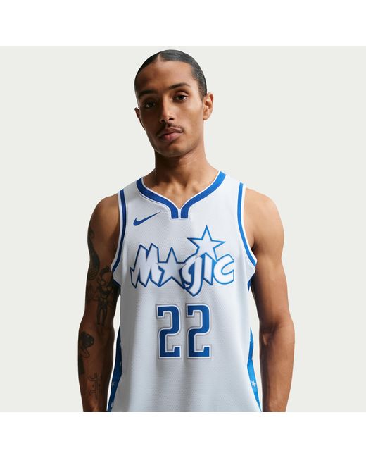 Nike Blue Franz Wagner Orlando Magic City Edition Nba Swingman Jersey for men