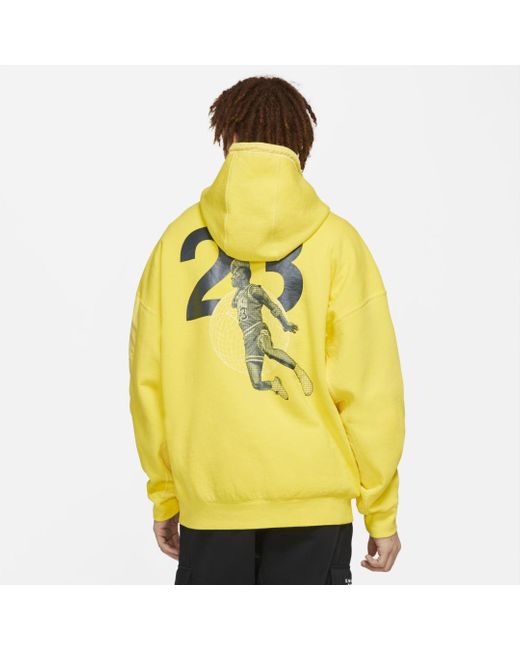 Jordan 23 yellow and black top