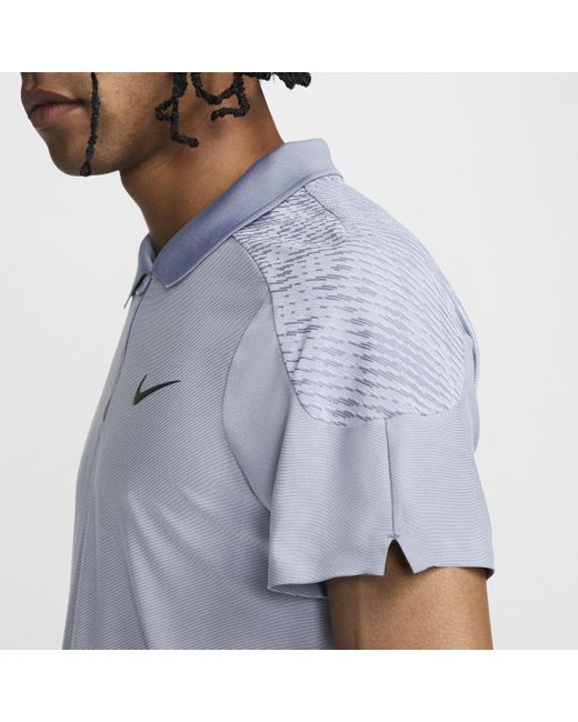 Polo da tennis dri-fit adv slam di Nike in Blue da Uomo