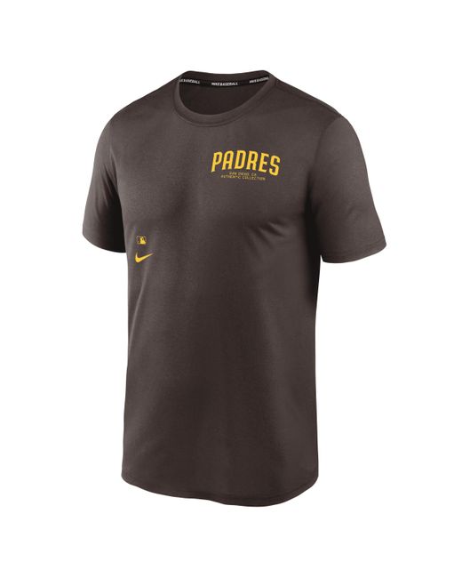 Nike Black San Diego Padres Authentic Collection Early Work Men's Dri-fit Mlb T-shirt for men