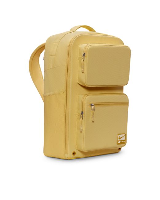 Nike Yellow Utility Speed Backpack (27L) for men