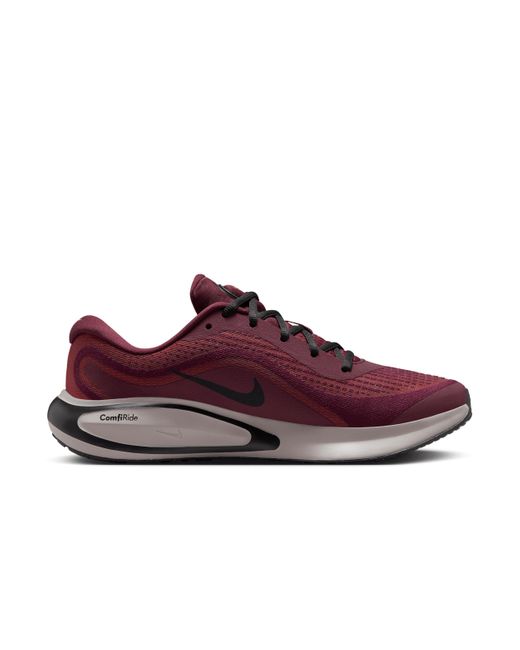 Nike Red Journey Run Road Running Shoes for men