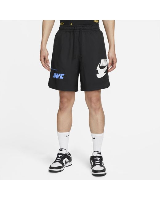 Nike Synthetic Sportswear Sport Essentials+ Woven Shorts Black for Men