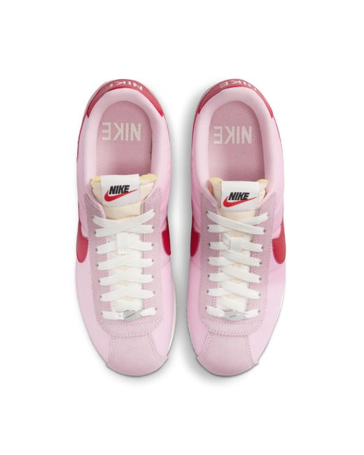 Nike Pink Cortez Textile Shoes