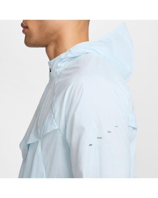 Nike Stride Repel Uv Running Jacket in Blue for Men | Lyst