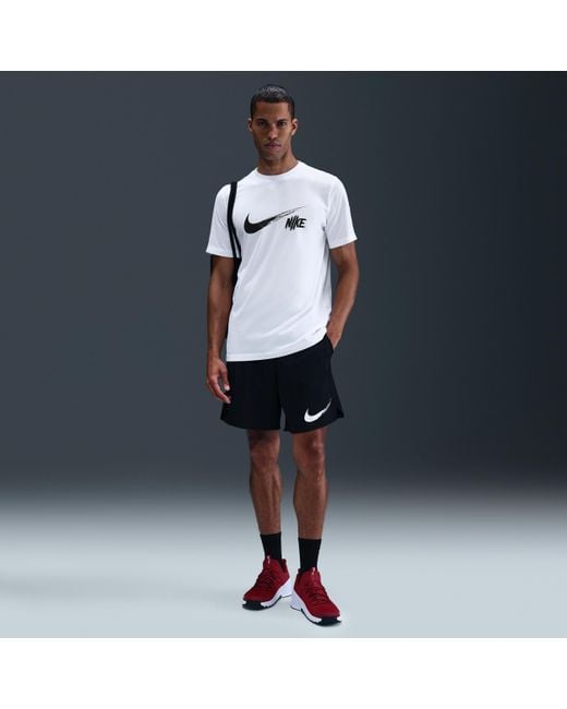 Nike Blue Dri-Fit Training T-Shirt for men