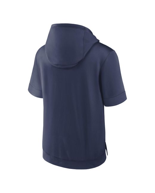 Nike Blue Philadelphia Phillies City Connect Mlb Short-sleeve Pullover Hoodie for men