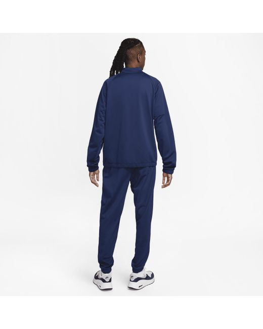 Nike Blue Club Poly-knit Tracksuit 50% Recycled Polyester for men
