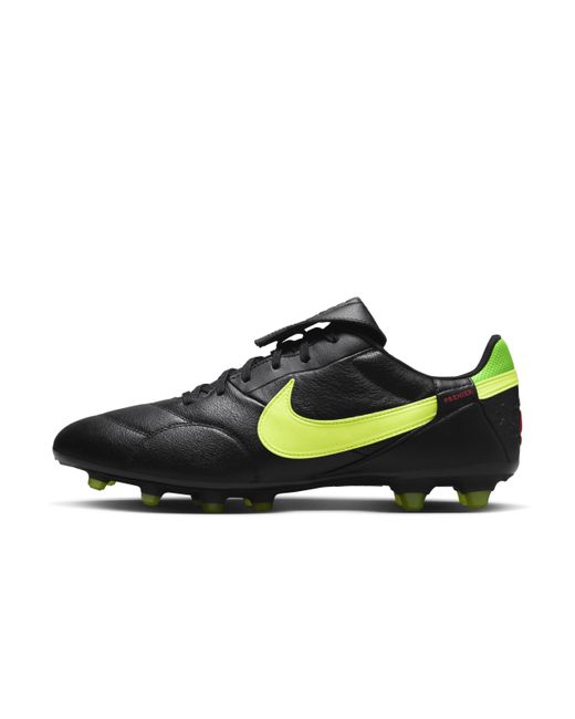 Nike Black Premier 3 Fg Low-top Soccer Cleats