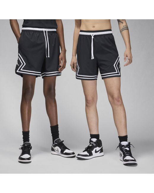 Nike Black Jordan Sport Dri-fit Woven Diamond Shorts Polyester for men