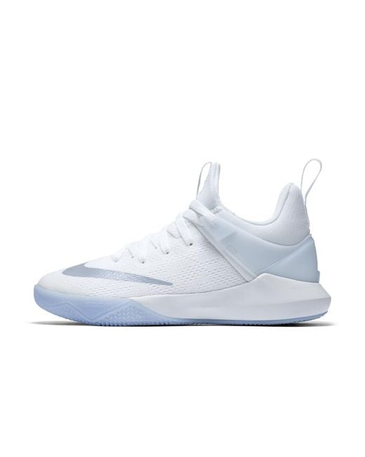 Nike White Zoom Shift Women's Basketball Shoe