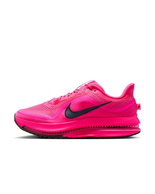 Nike Pink Pegasus Premium Road Running Shoes for men