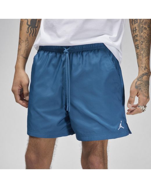 Nike Blue Jordan Essentials 13cm (approx.) Poolside Shorts Polyester for men