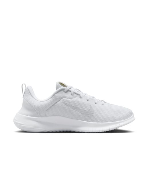 Nike White Flex Experience Run 12 Road Running Shoes