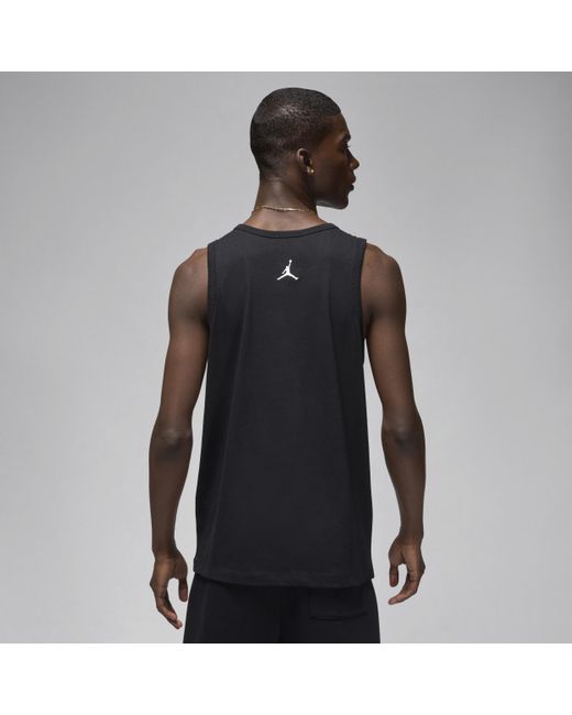 Nike Black Jordan Flight Essentials Tank Top Cotton for men