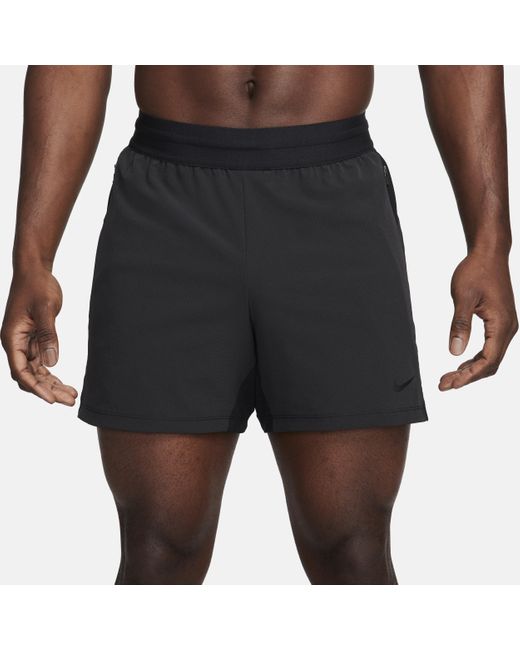 Nike Flex Rep Dri-fit Niet-gevoerde Fitnessshorts in het Black voor heren