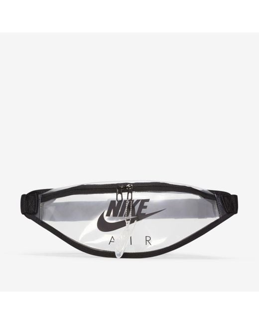 Nike Heritage Fanny Pack (clear) in Black for Men | Lyst