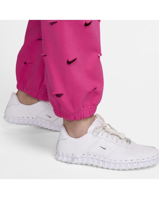 Nike Pink X Jacquemus Swoosh Trousers Cotton