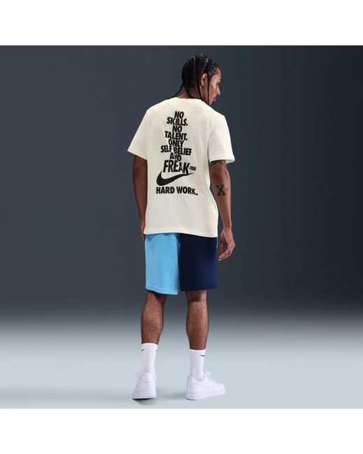 nike freak shirt blue
