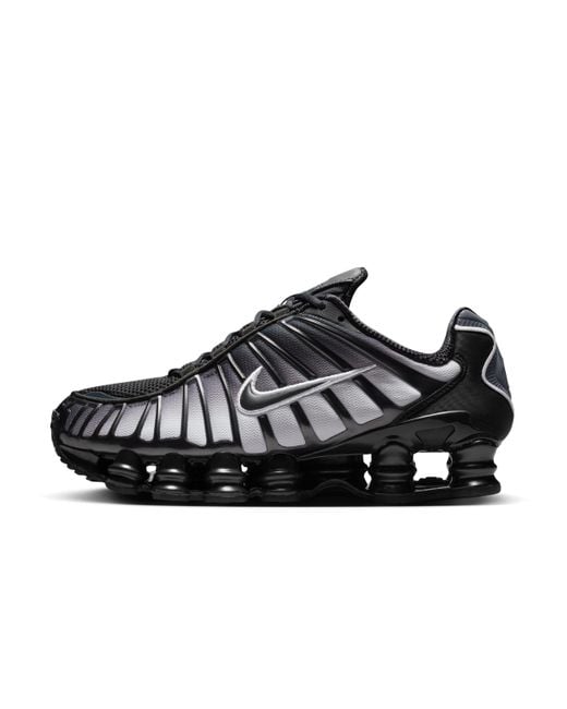 Nike Black Shox Tl Fade Shoes