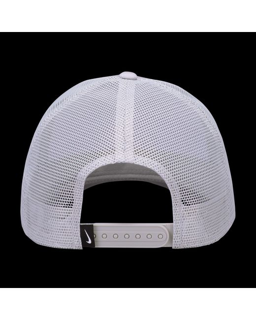 Nike Blue Rise Structured Trucker Cap