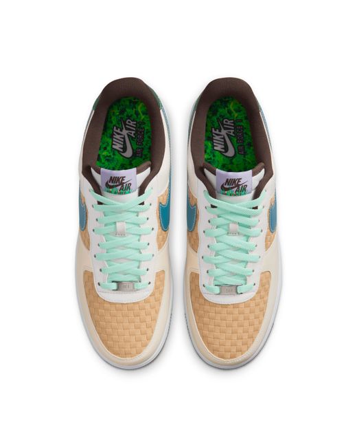 Nike Blue Air Force 1 Retro Shoes for men
