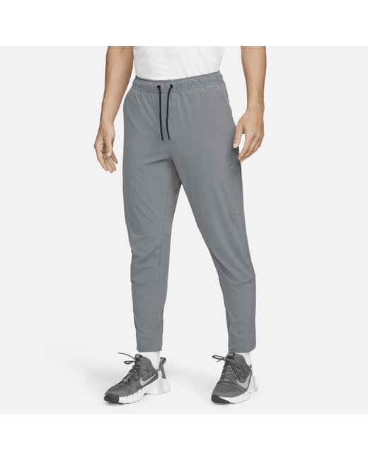 Nike Unlimited Dri-fit Zippered Cuff Versatile in Gray for Men | Lyst