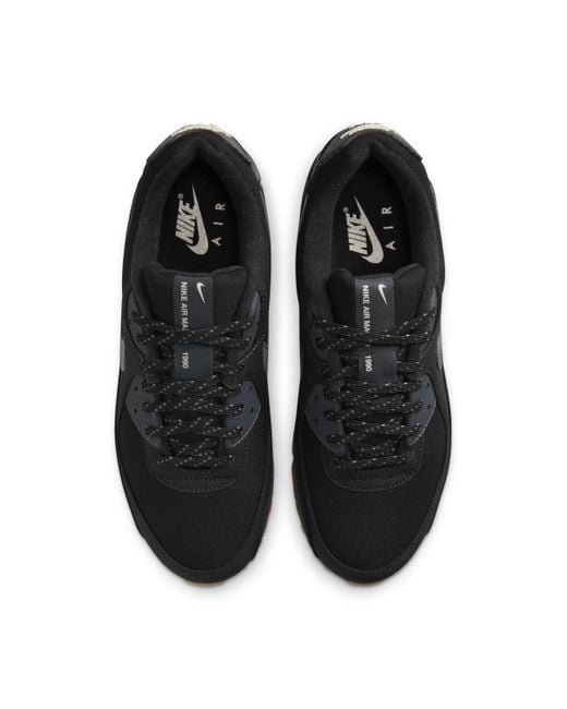 Nike Black Air Max 90 Shoes for men