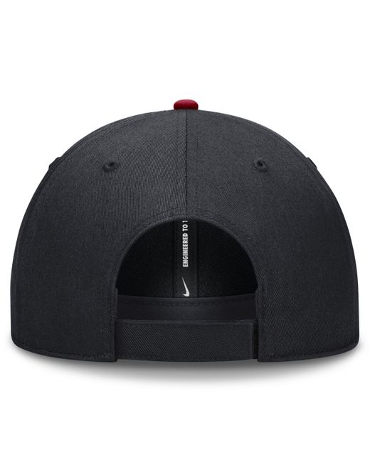 Nike Blue Atlanta Braves Evergreen Club Dri-fit Mlb Adjustable Hat for men