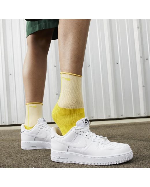 Nike White Air Force 1 '07 Easyon Shoes