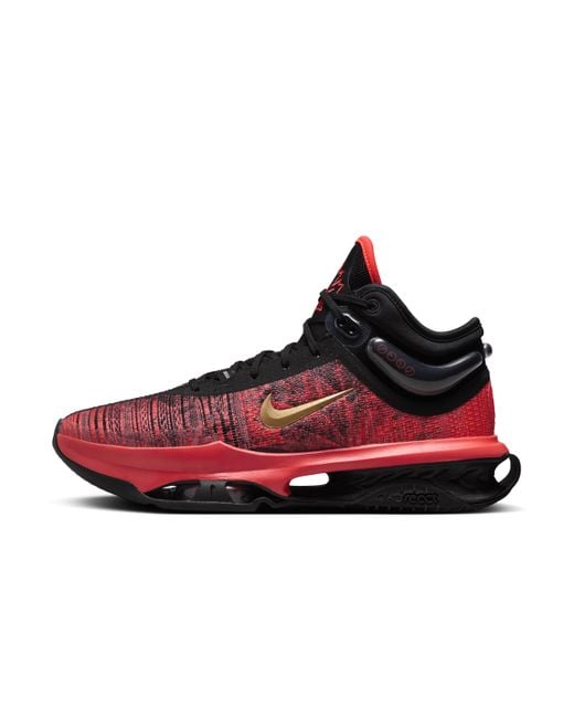 Mens red nike basketball shoes deals