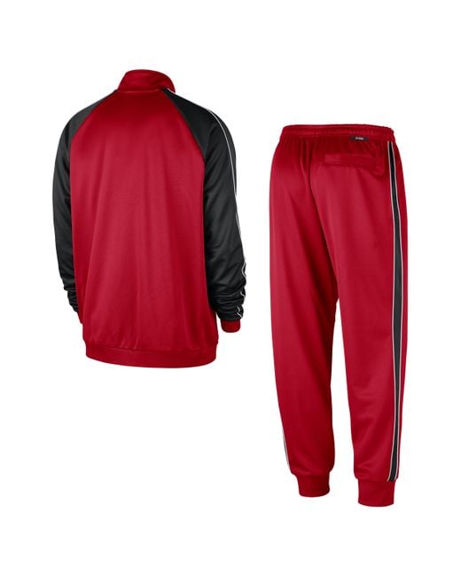 Nike Miami Heat Club Courtside City Edition Nba Tracksuit in Red for Men Lyst UK