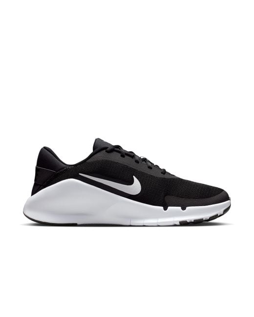 Nike Black Flex Train Workout Shoes (Extra Wide) for men
