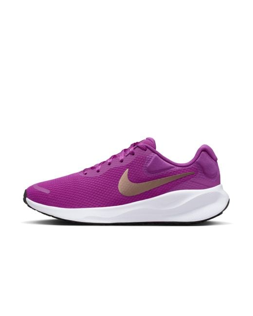 Nike Purple Revolution 7 Road Running Shoes