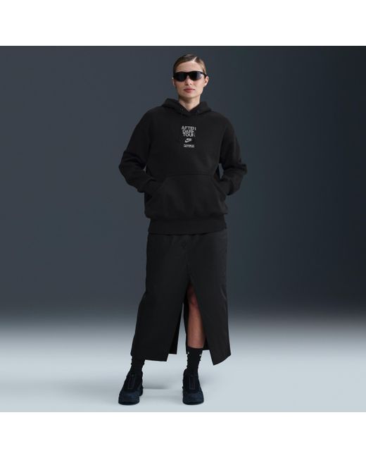 Nike Black After Dark Tour Oversized Graphic Hoodie