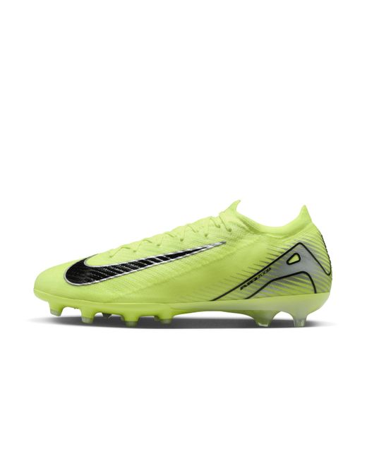 Nike Green Mercurial Vapor 16 Elite Ag-Pro Low-Top Football Boot for men