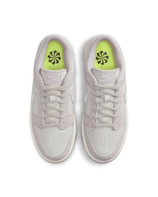 Nike White Dunk Low Premium Next Nature Shoes